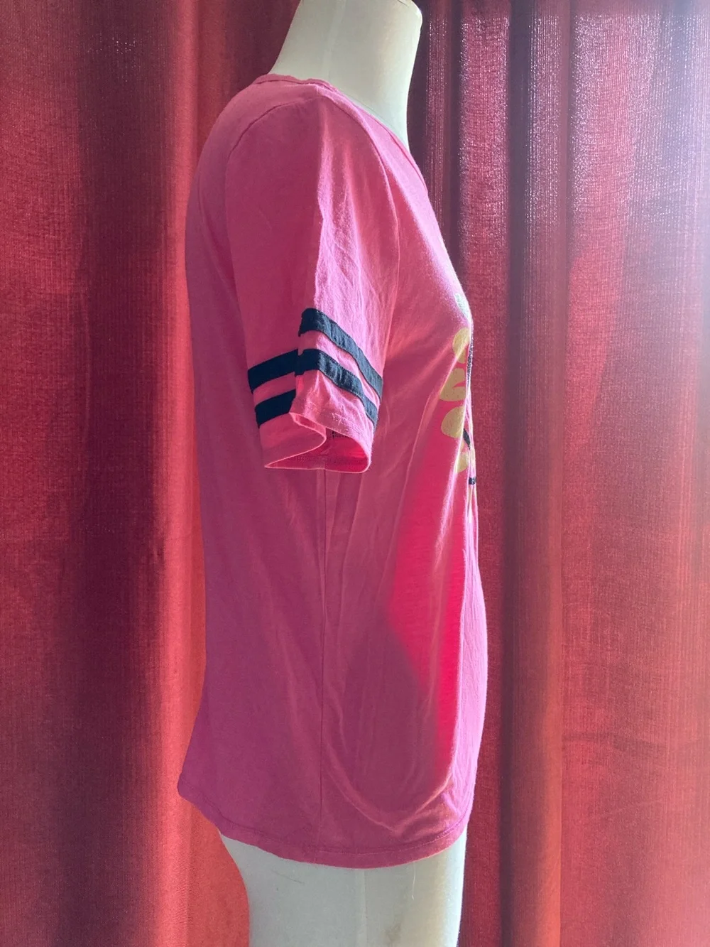 Justice Pink 'Happy Lucky' Graphic Tee